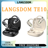 LANGSDOM TE10 Wireless Bluetooth Earphone Calling Noise Reduction Long Battery Life Open Music Headsets Custom Gaming Earbuds