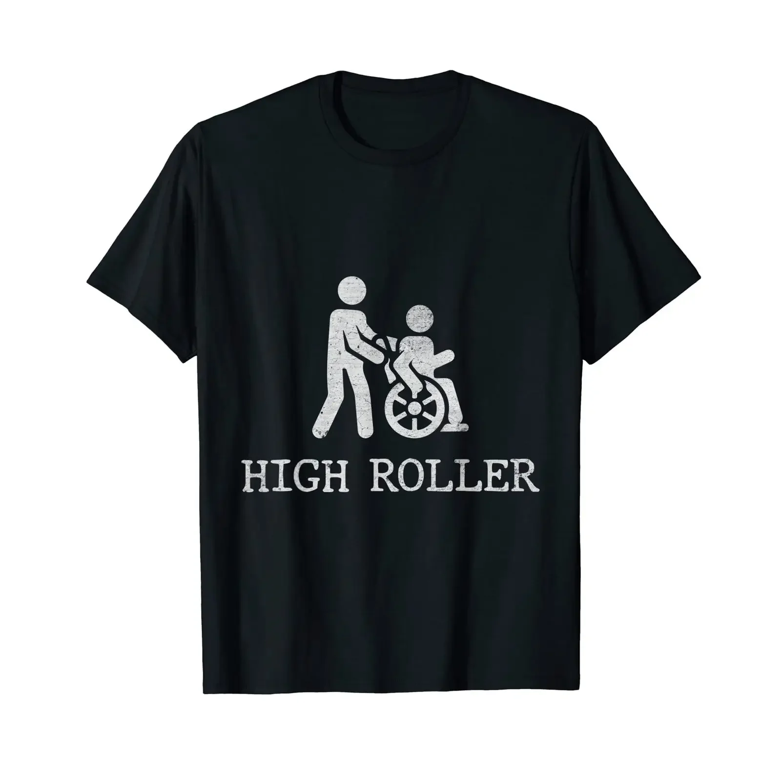 Funny sayings for wheelchair users people with disabilities T Shirt vintage Washed Stylish graphic homme Top For Everyday Wear