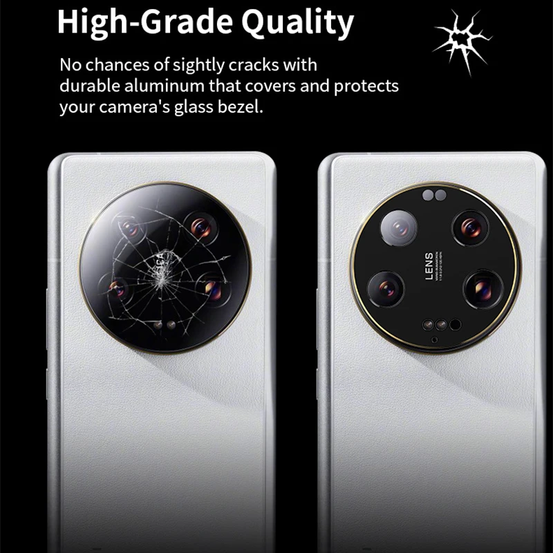 Aluminum Camera Lens Screen Protector for Xiaomi 13 Ultra Metal Camera Cover for Xiaomi 13Ultra Back Protection Ring Case