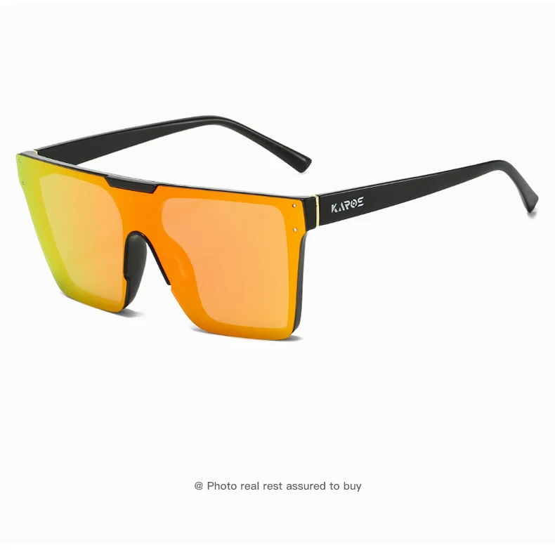 KAROS Mode Sonnenbrillen Strand Sonnenbrille Bunte UV400 Männer Frauen Outdoor Großen Rahmen Übergroßen Sportbrille YZ2017WB – Detail 13