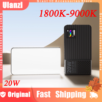 Ulanzi L207 K20RGB 20W Panel Light 1800K-9000K CCT Full-Color Video Light Photography Portraits Fill Light for Travel Vlogging