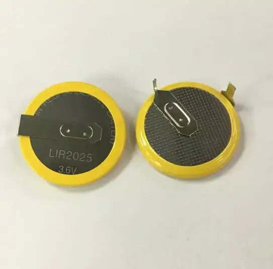 Die LIR2025 3,6 V Batterie mit 90-Grad-Lötstift: Perfekte Lösung für präzise Elektronikprojekte