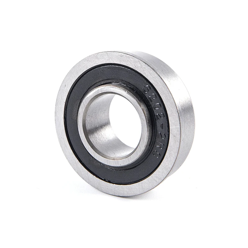 F6202-2RS Flange ABEC-1 Deep Groove Garden Trolley Ball Seal Wheelbarrow Bearing