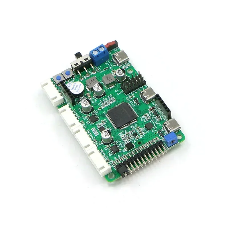 

Плата управления роботом STM32F407, разработка главной системы управления автомобилем, обучение полноприводу и интеграция управления приводом