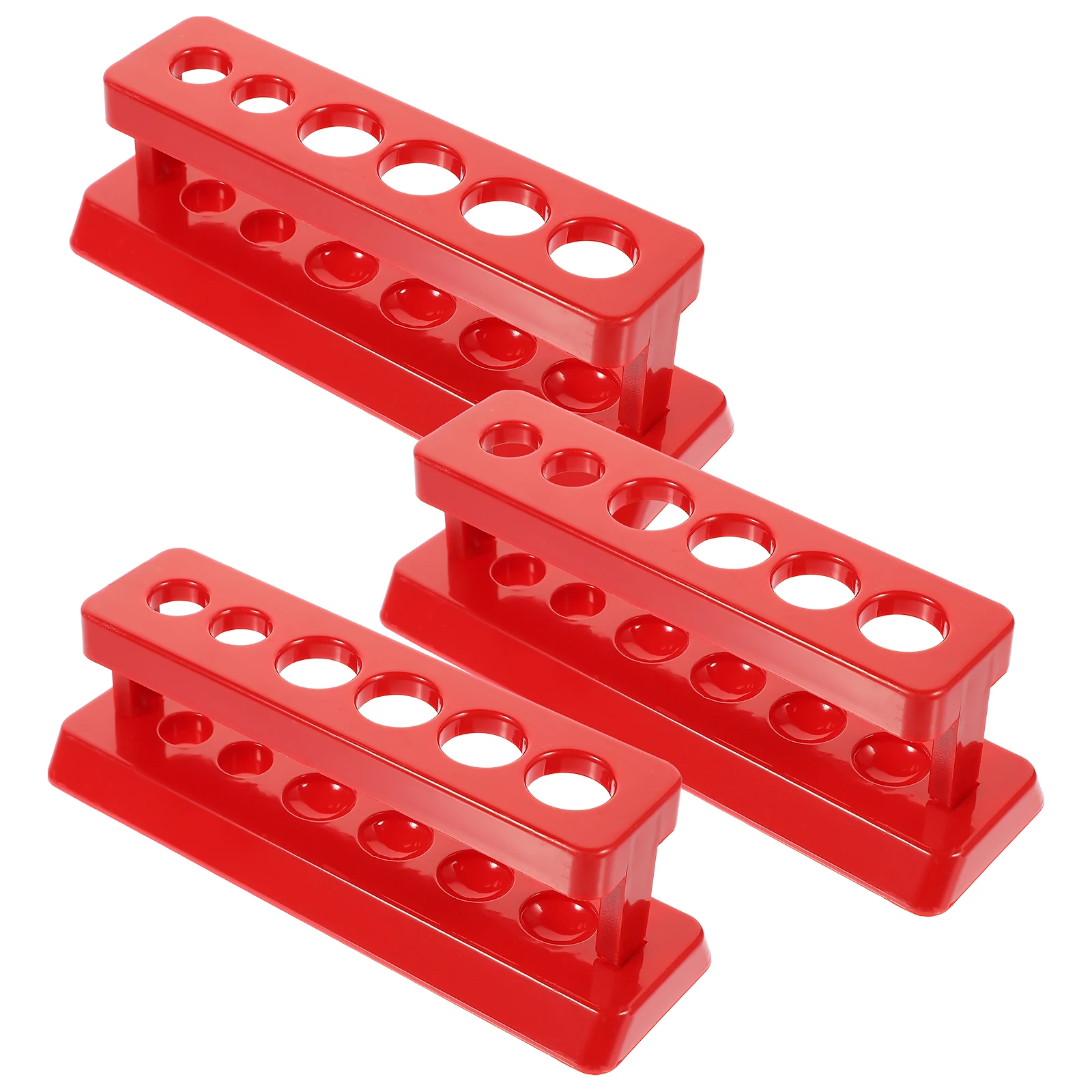 

3 pcs Pcs Hole Rack Kids Educational Toys Science Tube ganizer Shelf Equipment Test Tube Rack Storage