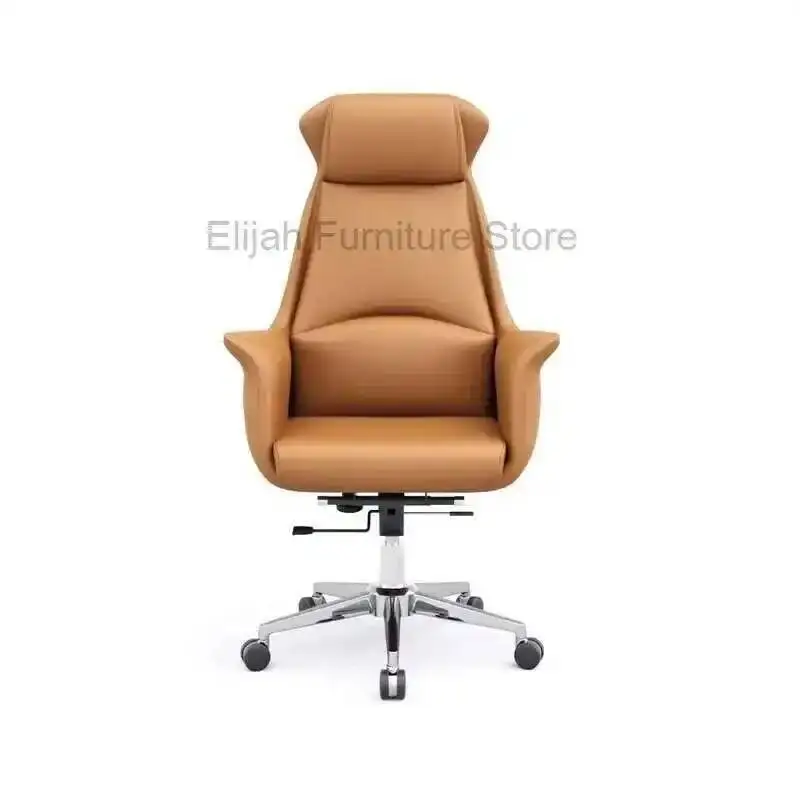 Backrest Rotating Lift Luxury Light Office Office Chair Ergonomic Comfortable Sedentary Home Reclining Lift Study Chairs