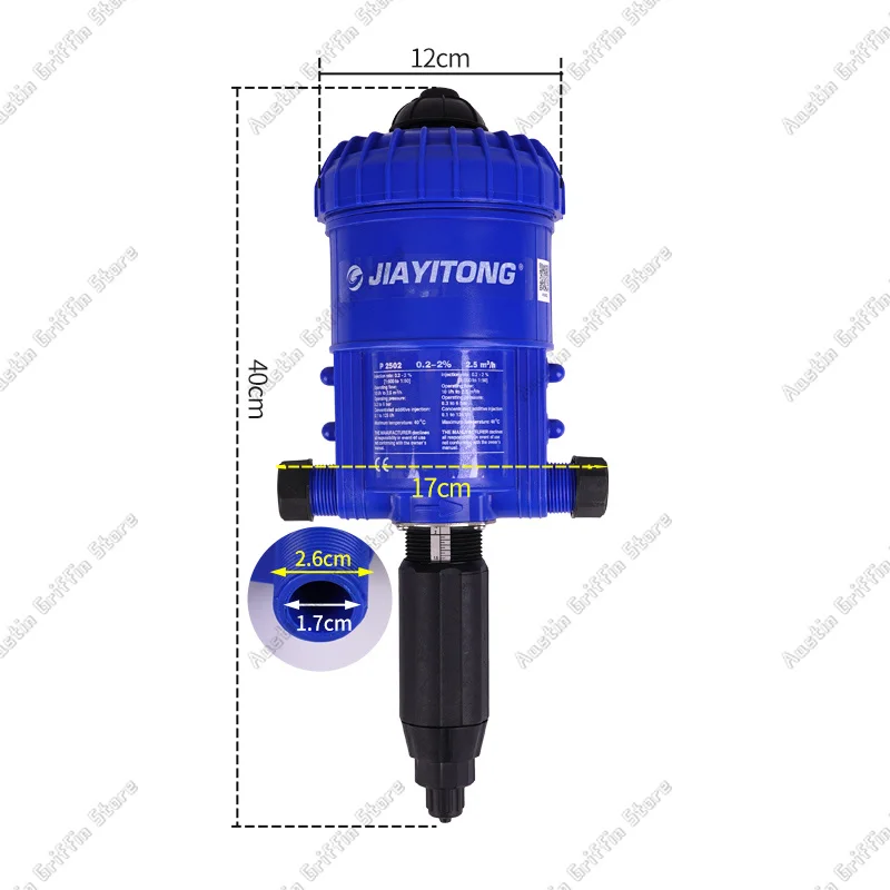 0.2-2% 3-10% Proportional Pump Dispenser Breeding Pig Chicken Farm, Car Wash Dilution Ratio Greenhouse Irrigation
