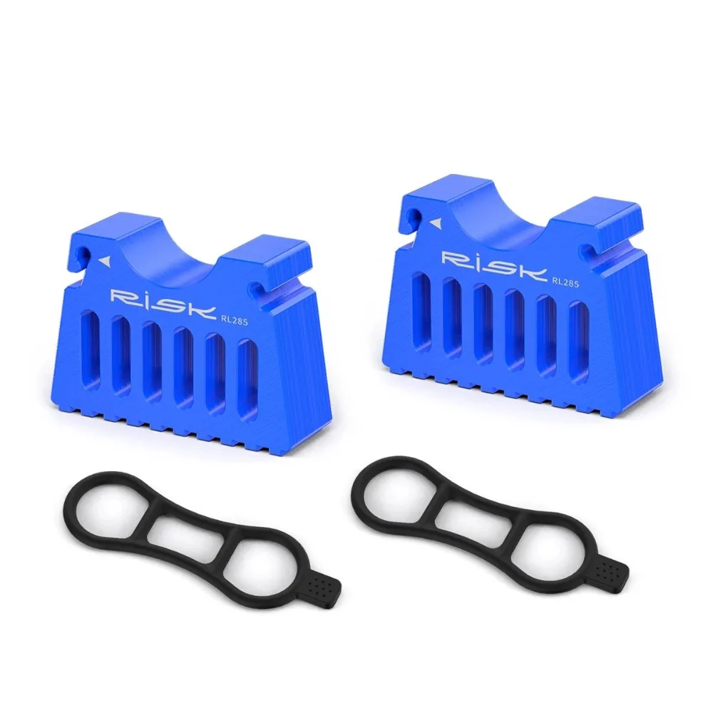 

1pair Quick Release Bicycle Repair Stand Non-slip Adjustable Bike Parking Stabilizer Universal Front Handlebar Support