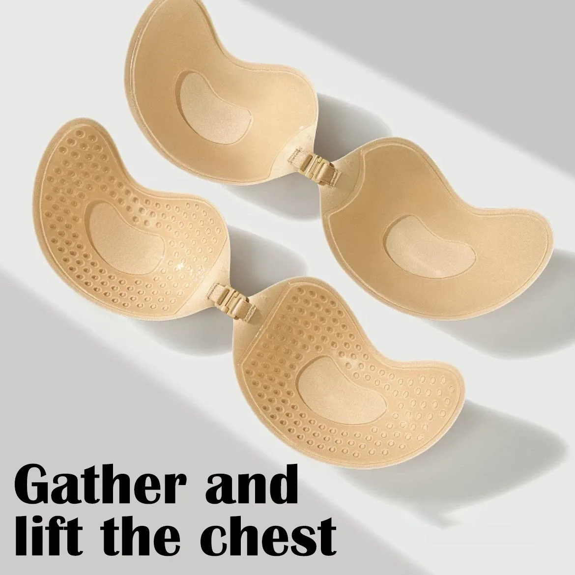 1 Piece Invisible Stick-On Lift Bra, Strapless & Seamless Push Up Anti-convex Bra, Women's Lingerie & Underwear Accessories