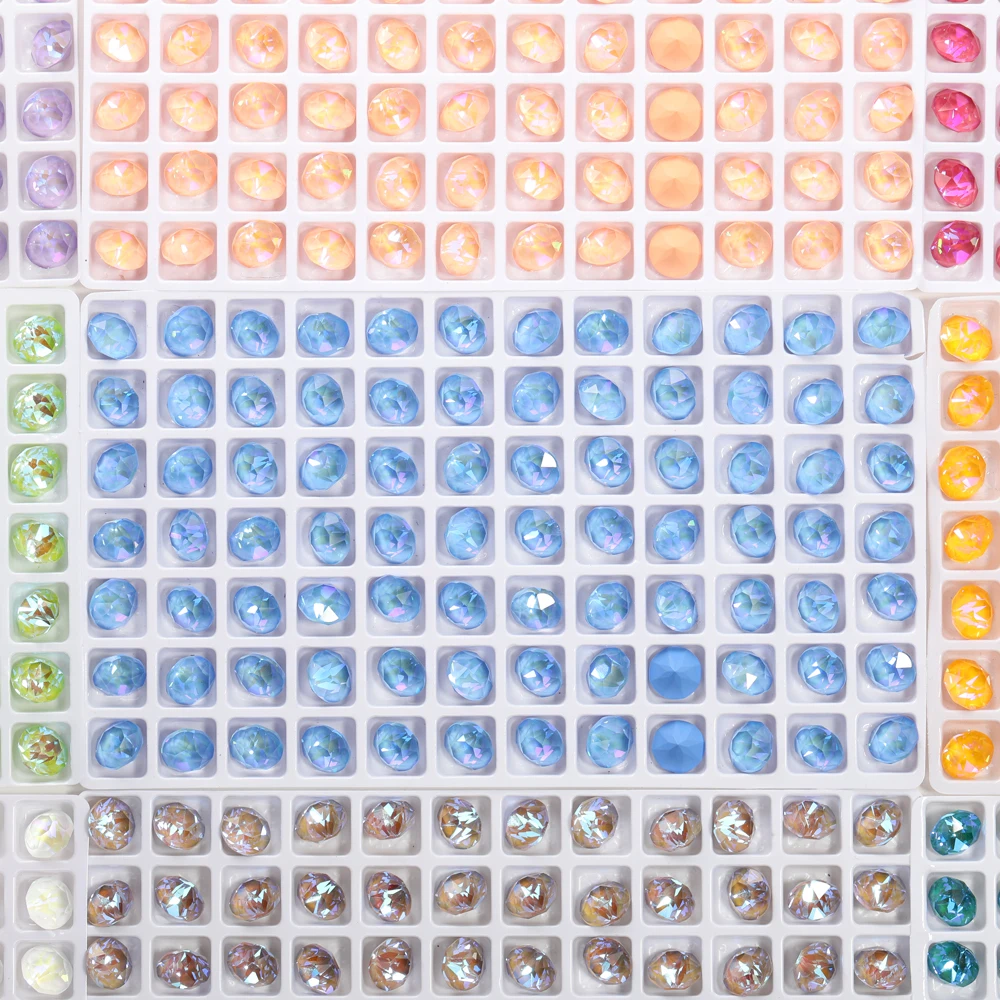 10pcs20pcs 1088 Glitter Crystal Glass Rhinestones Different Colors Nail Charms Jewelry Making Beads DIY Nail Art Decoration