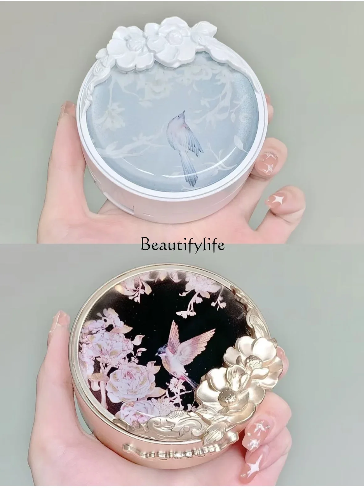 [Shell Core Separation] Flower Know Flower God Cushion Liquid Foundation Soft Cream Skin Paste Light Transparent Lasting