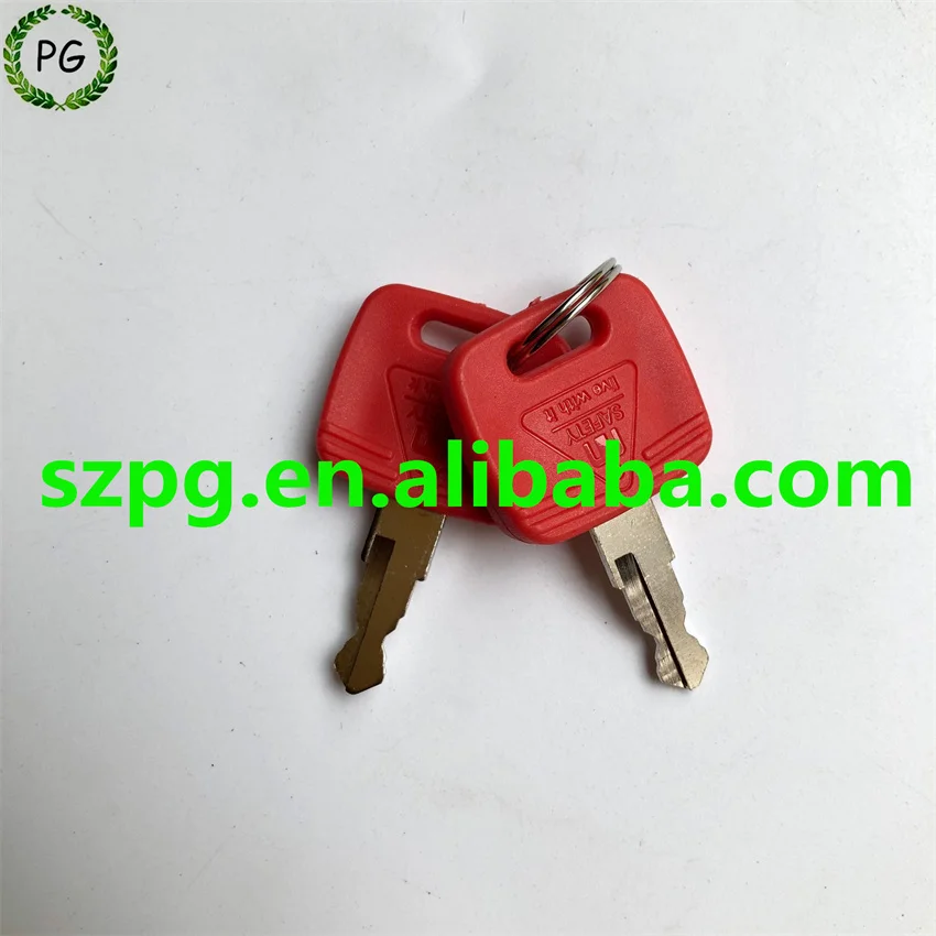 2Pcs For John Deere Tractor Ignition Keys OEM RE183935 RE43492 RE71557 Models 6010 6110 6210 6310 6410 6510 6610 6810 6910