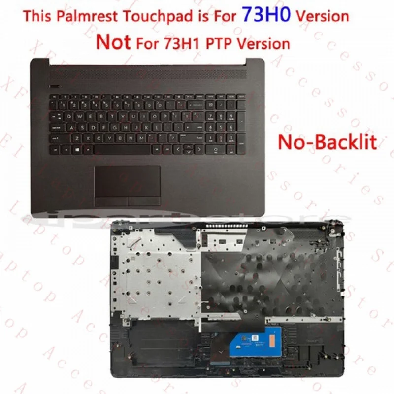 

Новинка F для HP 17BY 17-BY 17-CA, клавиатура с упором для рук, тачпад L48409-001 L22751-001 США