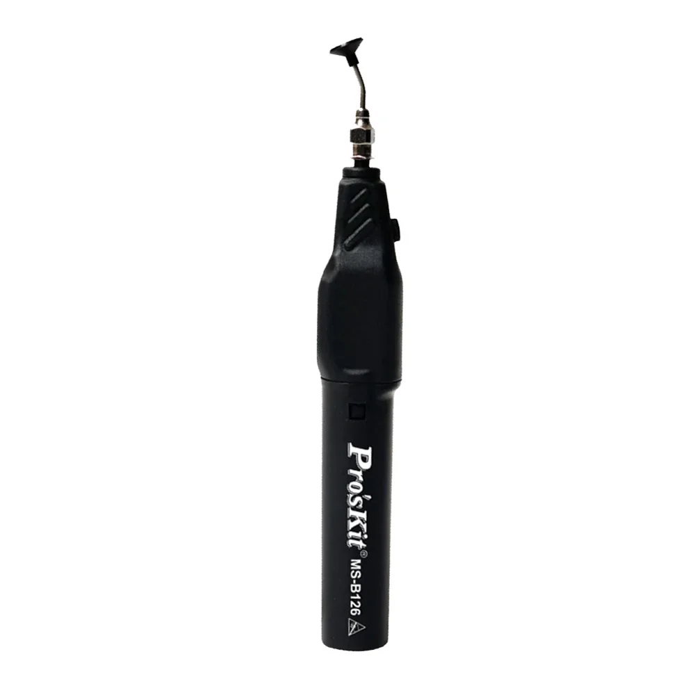Pro'sKit MS-B126 точный Вакуумный патрон, Антистатическая всасывающая ручка для микросхемы IC SMT, электронные детали, устройство поглощения линз