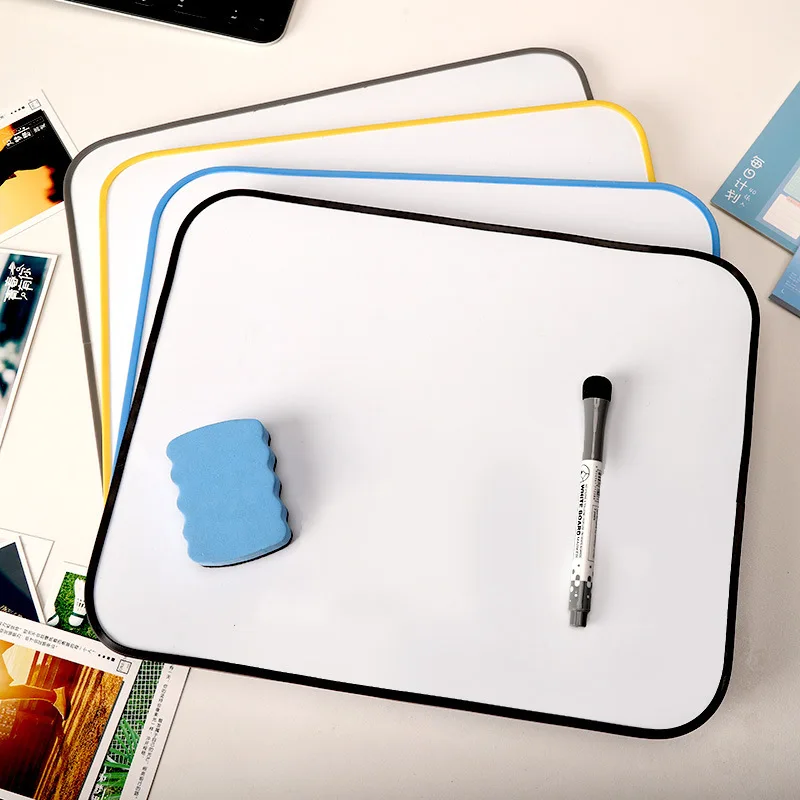 Magnetic Whiteboard Soft Edge Double Sided Hanging Home Office Kids Adults Writing Erasable Memo Board