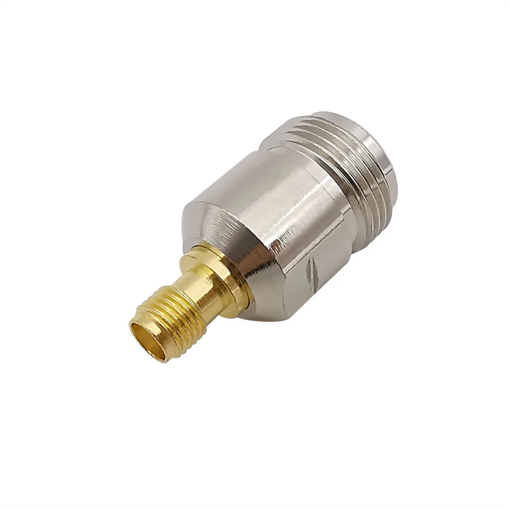 

1Pcs Metal N Female to SMA Female RF Coaxial Adapter N to SMA Coax Jack Connector