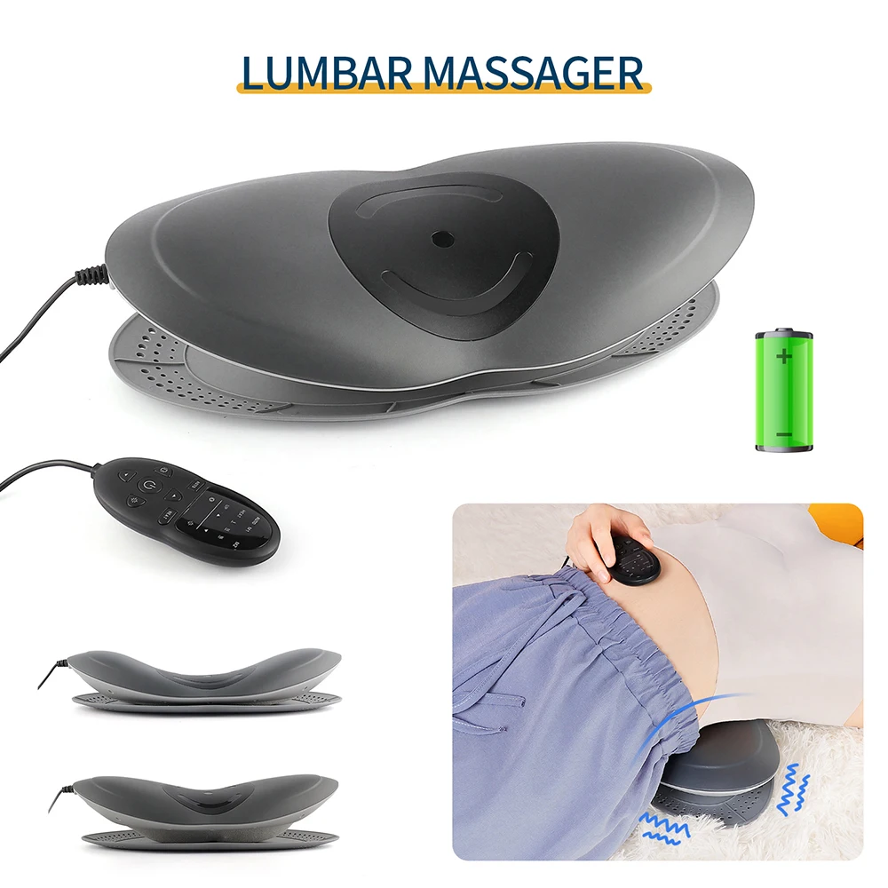 

Electric Lumbar Traction Massager Vibration Waist Massager Airbag Waist Spine Support Back Massage Machine Waist masajeador