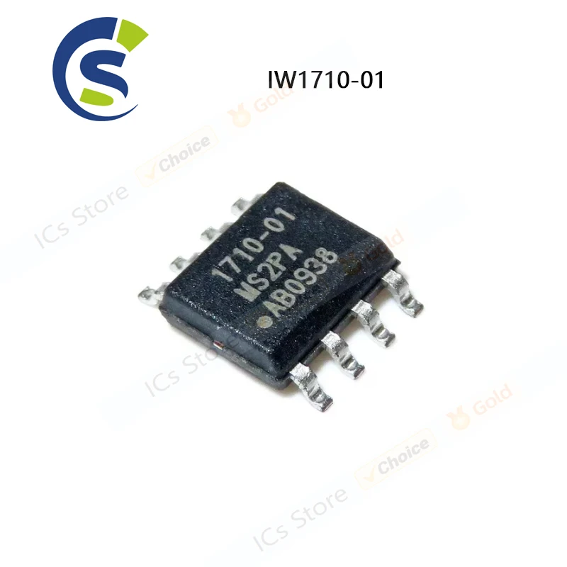 10PCS 100% New 1710-01 SOP-8 Chipset IW1710-01