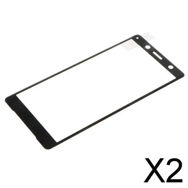 2-4pack Full Cover 3D Curve Protective Film Screen Guard for Sony XZ2 Compact