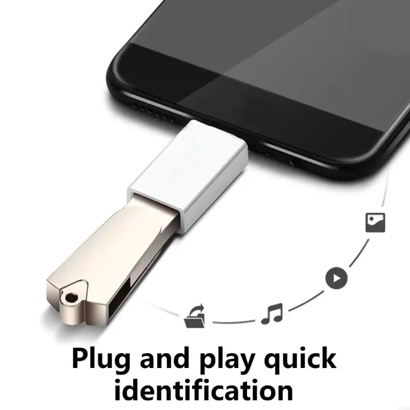 270B USB C ~ USB3.0 어댑터 유형 C 수컷에서 여성 OTG 변환기 5Gbps 충전