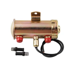 12V Electric Fuel Pump Low Pressure High Flow Facet Style Oil Petrol Ethanol 476087E