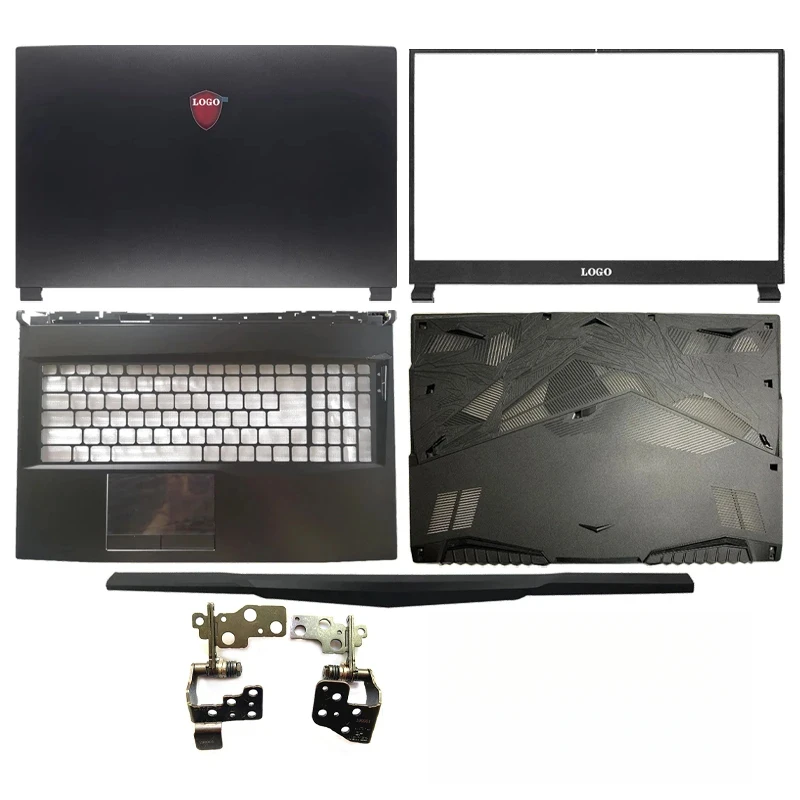 For MSI GL75 Leopard 9SE 9SD MS-17E2/E4/E5 MS-17E7 NEW LCD Back Cover Top Lid Bezel Hinges Palmrest Bottom Notebook Parts Repair