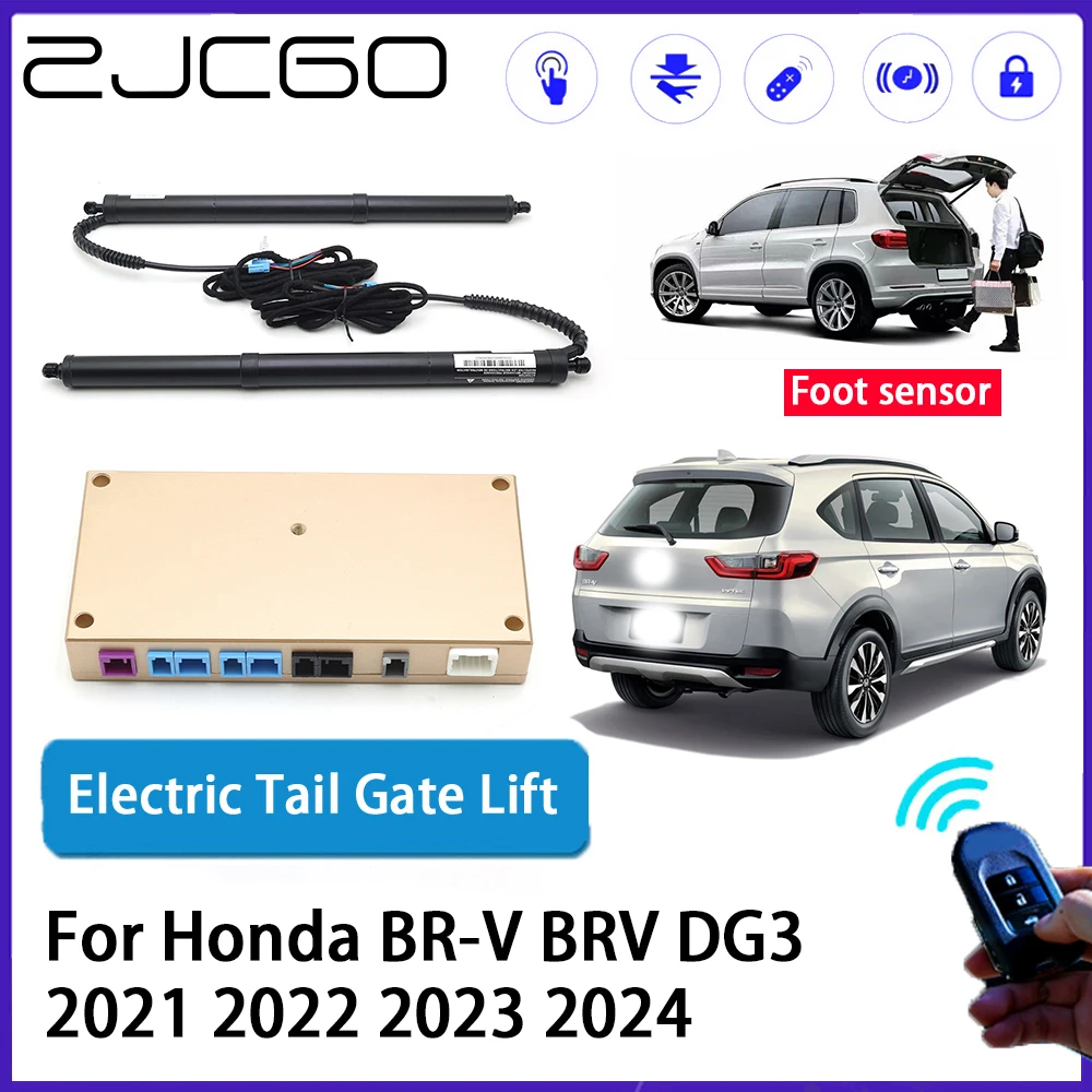 

ZJCGO Car Auto Trunk intelligent Electric Tail Gate Lift Automatic Tailgate Opener for Honda BR-V BRV DG3 2021 2022 2023 2024