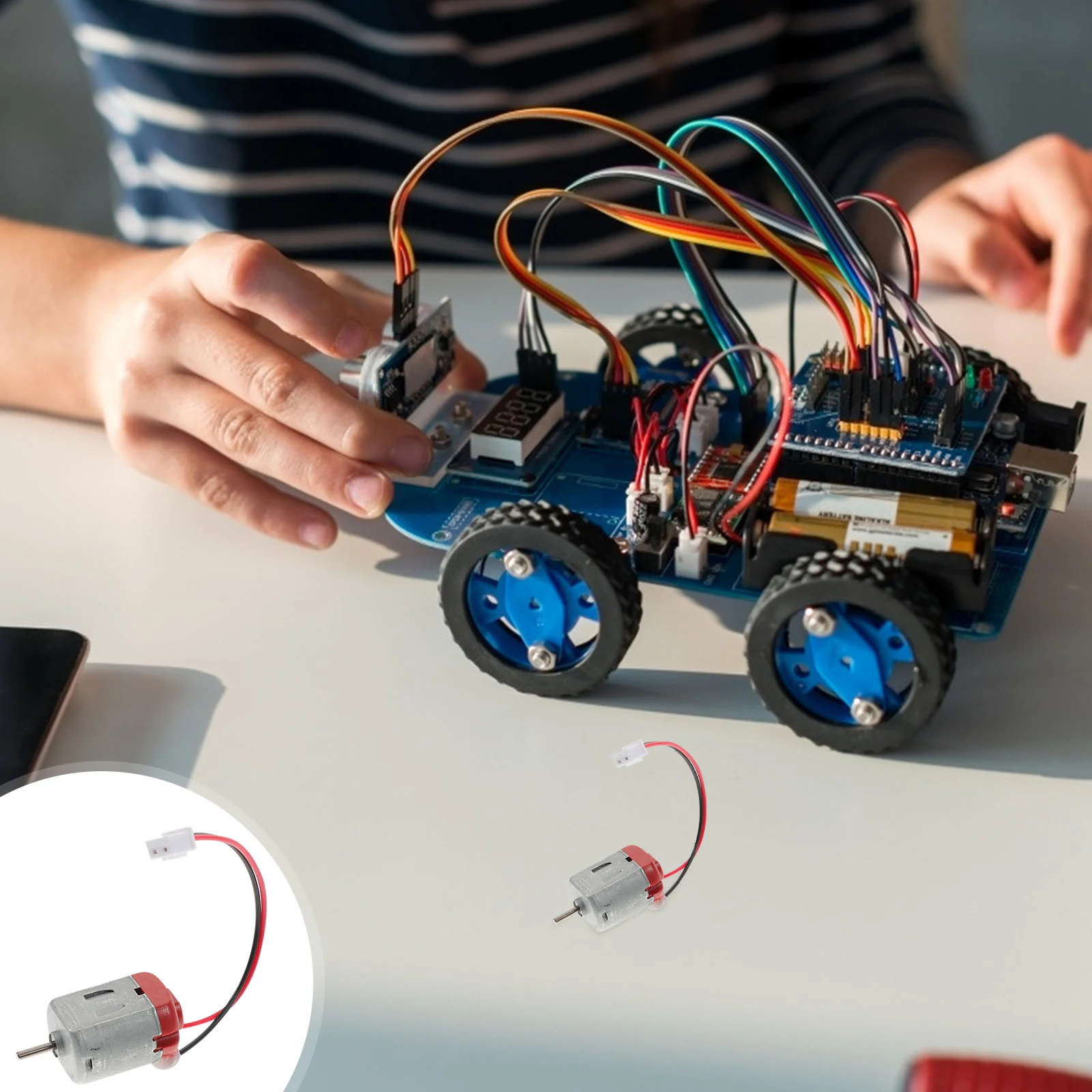 

DC Toy Motor Handmade School Supply Science Equipment Electric Small Model Airplane for Motors