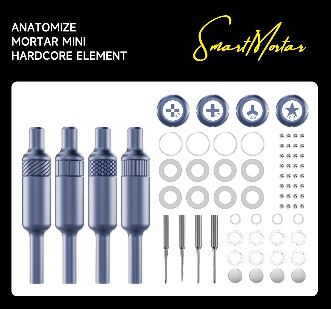 

MECHANIC Mortar Mini Screwdriver Set 0.6 Y-type 0.8 Plum Blossom Cross 1.5 2.5 Hard Driver Tools Phone Tablet Disassembly Tools