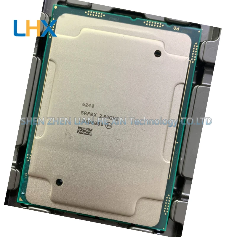6240 150W 2.6GHz 24.75MB 18 Cores 36 Threads LGA3647 CPU Processor