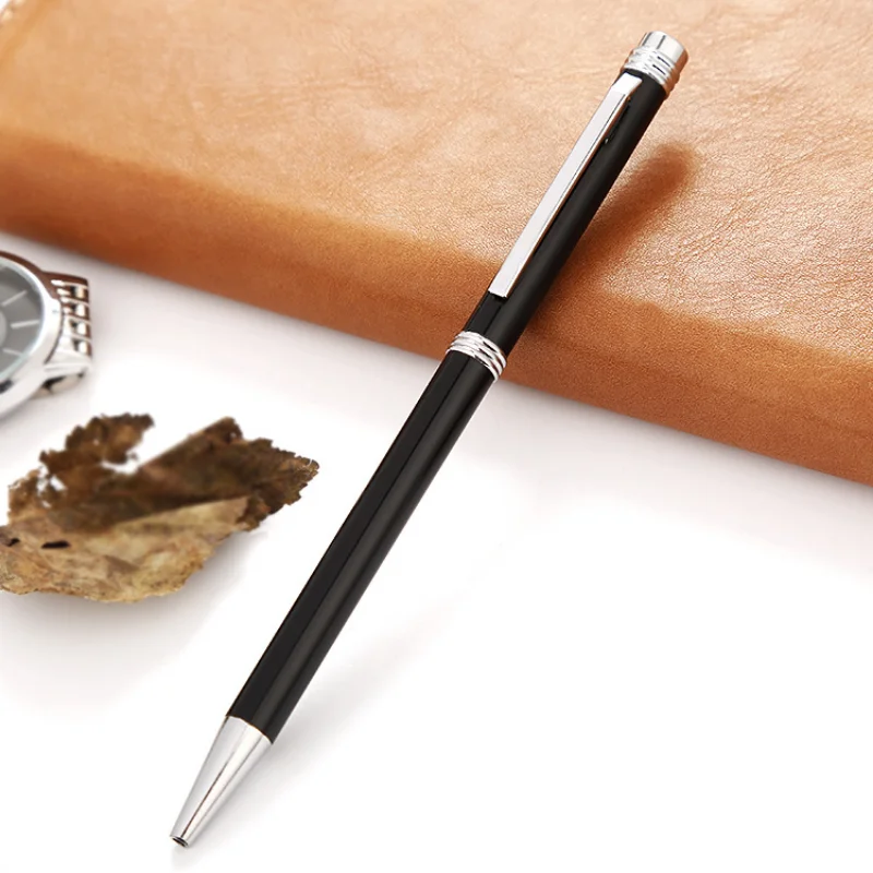 Caneta esferográfica escritório cultural precioso esferográfica negócio criativo caneta de água metal assinatura presente caneta