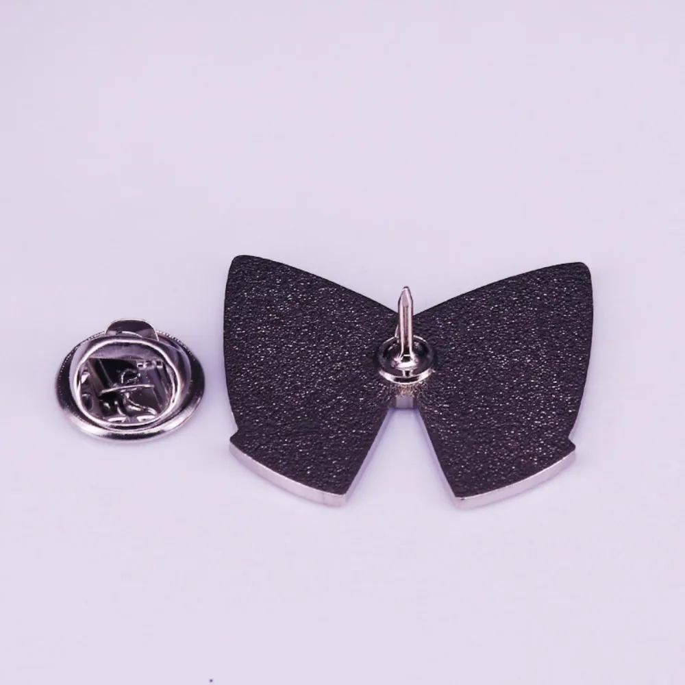Sweet Dreamy Bow Enamel Lapel Pin Fantasy Magic Maiden Pastel Ribbon Metal Badge Daily Outfit Jewelry Girl Gift