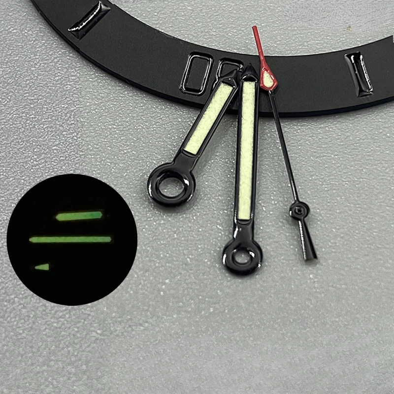 ปรับให้เข้ากับการเคลื่อนไหวของ NH35/NH36 NH38ชุดเข็มสามเข็มที่ดัดแปลงอุปกรณ์เสริมสำหรับนาฬิกา