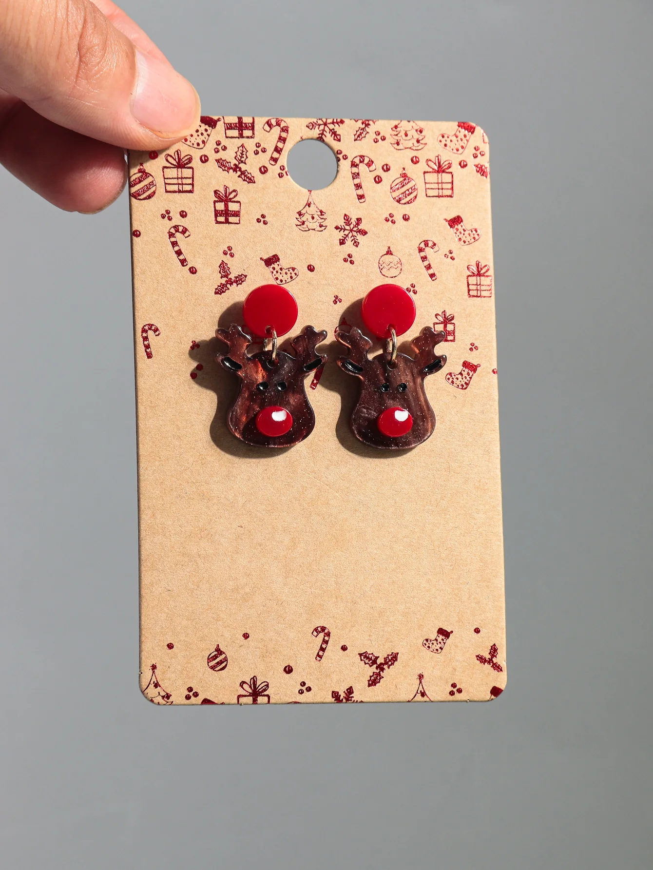 لطيف عيد الميلاد الاكريليك أقراط للنساء جميل بريق عيد الميلاد الكرة شجرة الأيائل كوالا فلامنغو انخفاض القرط هدايا مجوهرات إبداعية