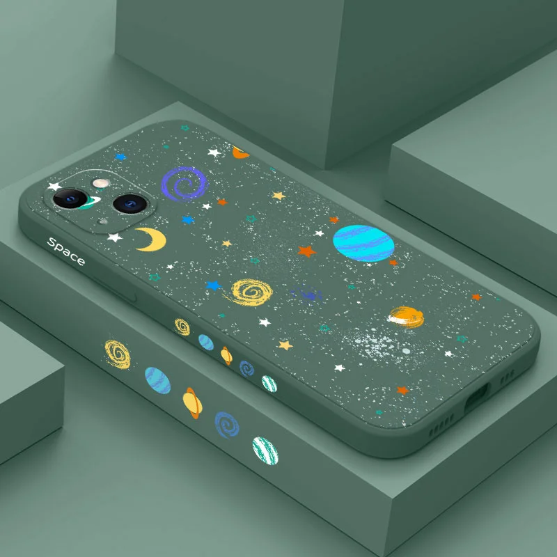 Vast Universe Phone Case For iPhone 17 Air 16 16E 15 14 13 12 11 Pro Max Mini X XR XS MAX SE2020 8 7 Plus 6 6S Plus Cover