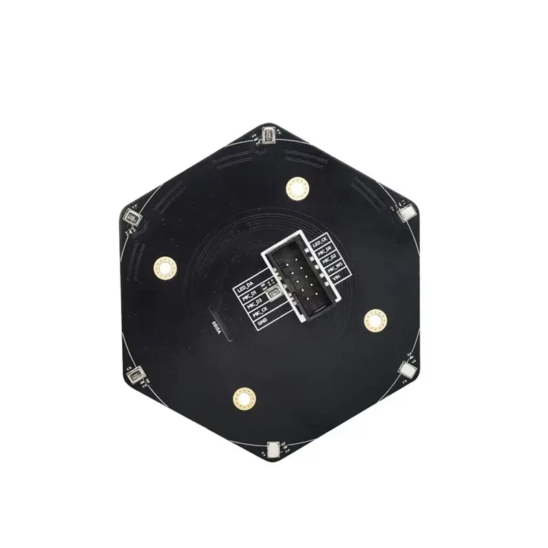 M51K-Sound Card Microphone Array 6+ 1 Mic Elements Beamforming Technology Sound Source Localization USB Driver-Free