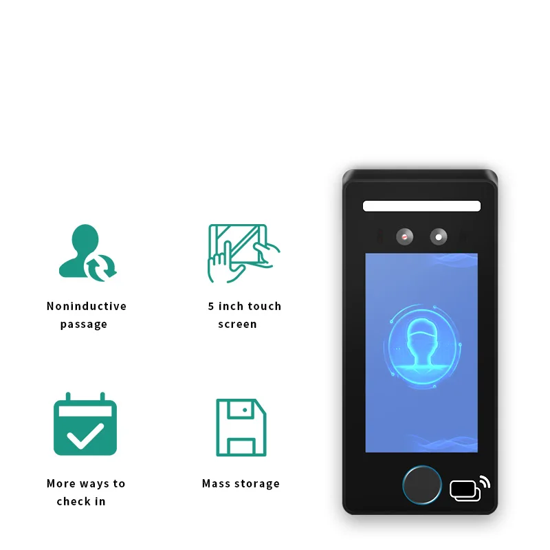 Imagem -04 - Face Recognition Biometric Machine For Employee Access Control Cloud And Cloud Platform in