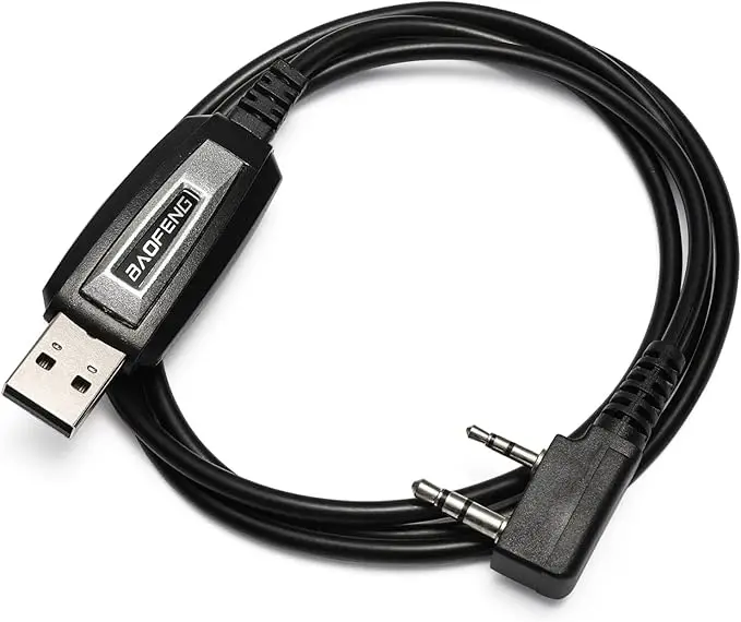 

2 шт. Baofeng UV-5R/BF-888s UV82 H777 K DMR двусторонняя радиостанция рация с USB-кабелем для программирования программного обеспечения для компакт-дисков с портом Dri