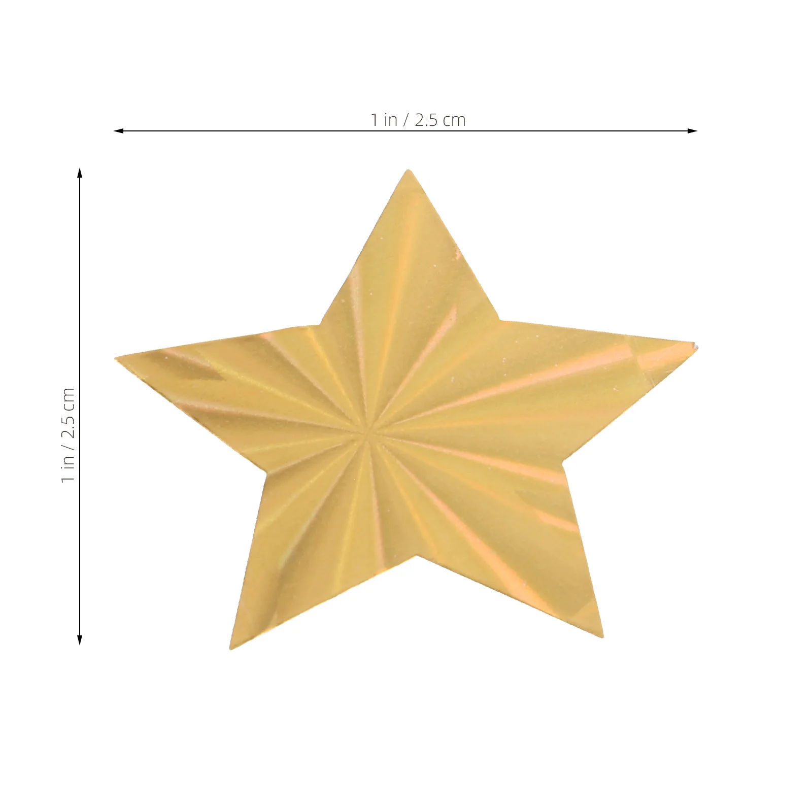 2-rollen sterstickers zelfklevende decoratieve sterstickers geschenkverpakkingen stickers kinderen beloning klaslokaalbenodigdheden