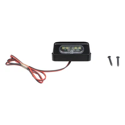 12V Universal Motorcycle 4LED License Plate Light 0.2W Rear License Plate Light With Emark