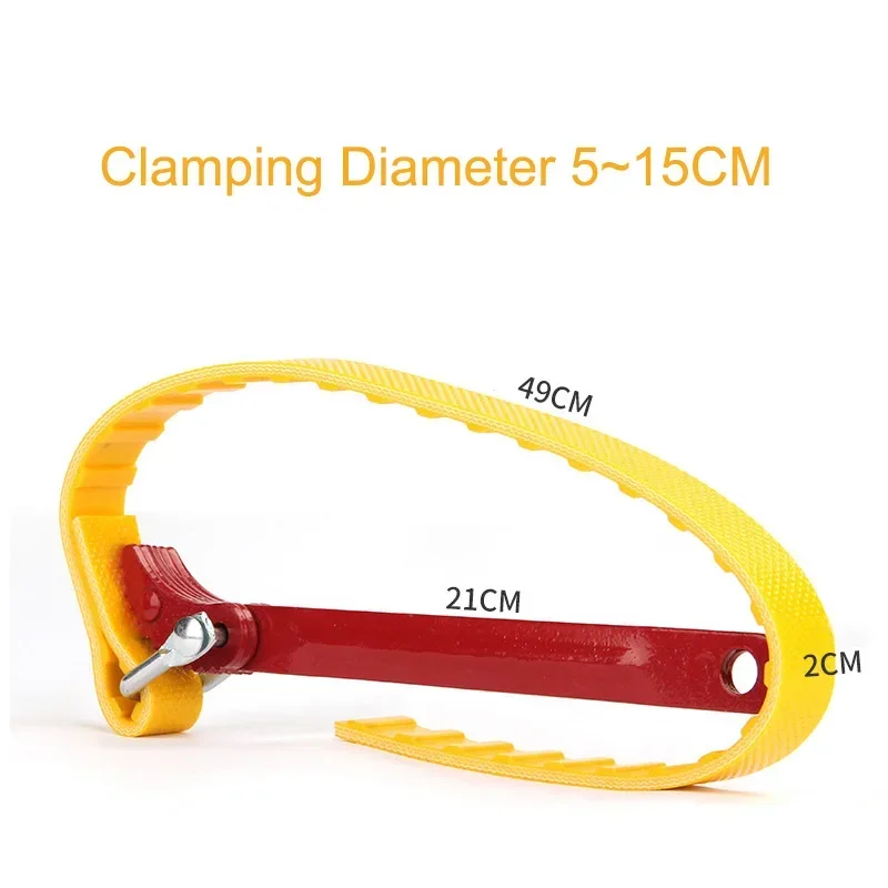 Llave de cartucho ajustable, extractor de filtro de aceite, llave de correa múltiple, herramientas manuales, Accesorios de reparación de automóviles y motocicletas
