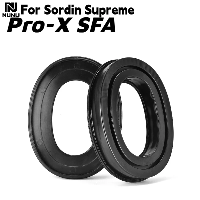 

NUNU Ice Gel Memory Sponge Ear Pads For Sordin Supreme Pro-X SFA Headphone Earpads Waterproof Material Earmuffs