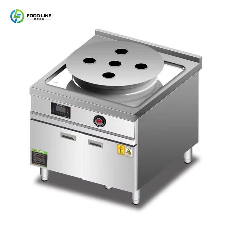 Customized Commercial Electric Induction Double Door Large Capacity Rice Steamer Cabinet for Efficient Cooking