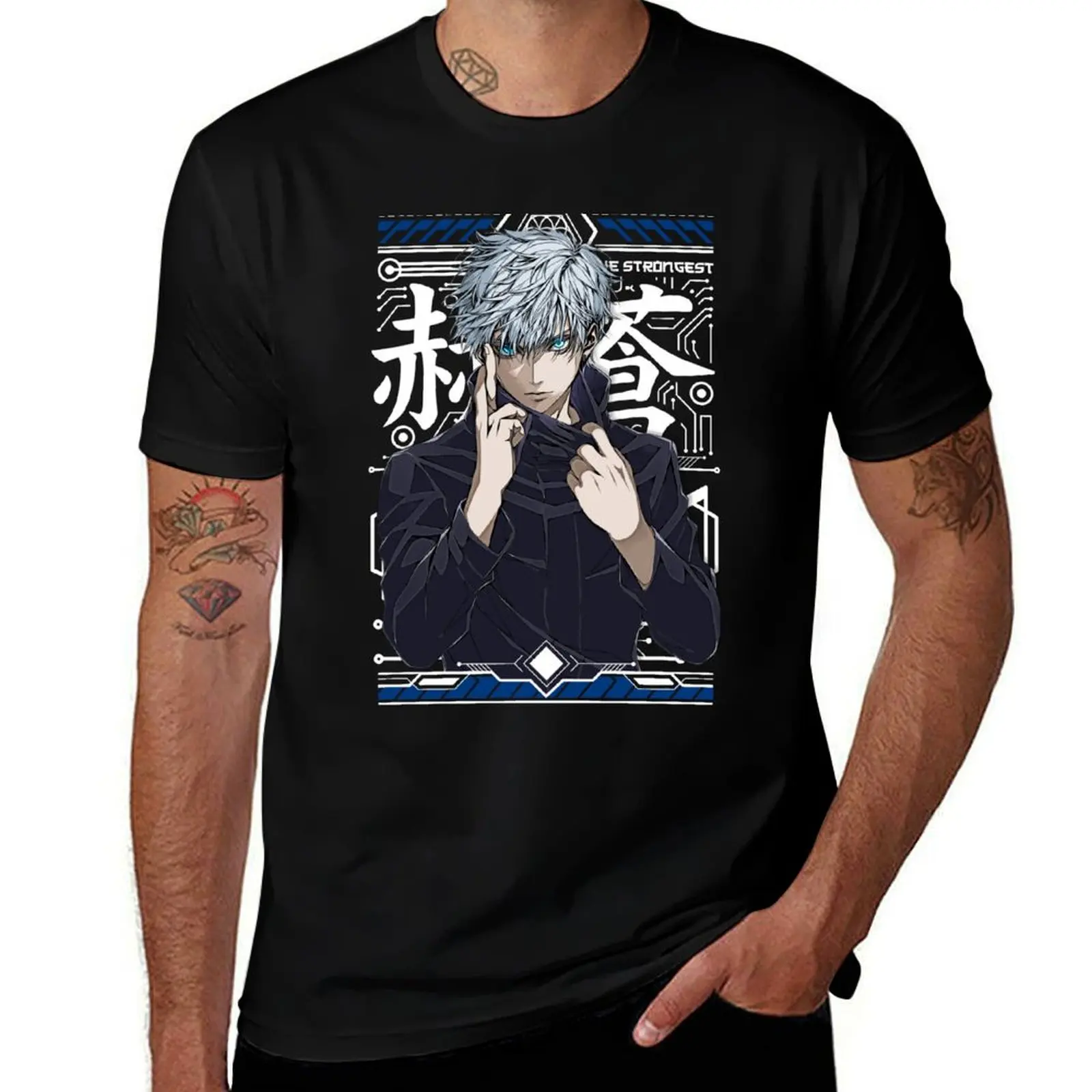 The Strongest Sorcerer T-Shirt Casual Fashion Short Sleeve Cotton T-Shirt