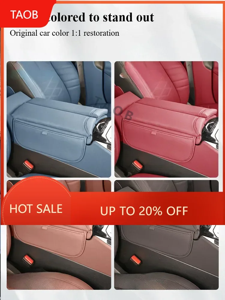 New High Quality For BMW 5 Series I5 525 530 2024-2025 Armrest Box Pad, Arm Rest Panel Protector Cover, Decorative Stickers, Elb