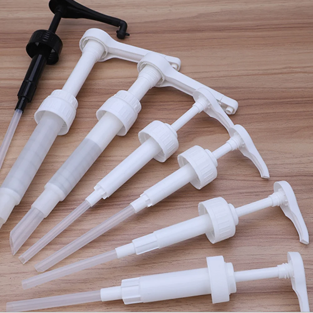 

Press Pump Head For 3.5Cm Bottle Mouth 10Cc Dosing Dispenser Leak Proof Viscous Liquids Soap Oil Wax Syrup Nozzle Beverage