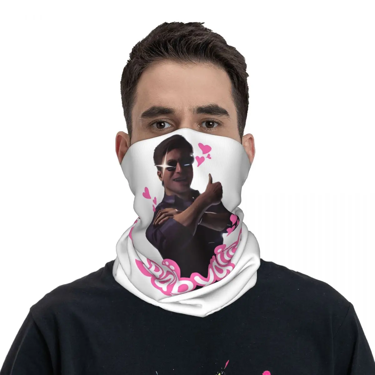 Écharpe Johnny Jos Babygirl pour hommes et femmes, design Mortal Kombat 1, cache-cou, bandana d'été fin