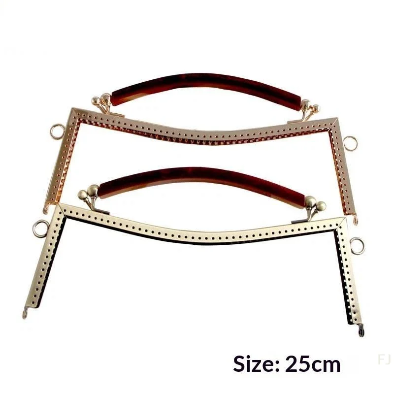 [YU]Mini Metal Purse Frame Kiss Clasp Bag Hardware Vintage Purse Clasp Frame Bag Kiss Clasp Lock DIY Craft
