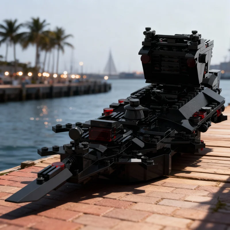 

343 детали MOC Formido Noctis: Конструктор «Космическая модель», развивающая игрушка для творчества, идеальный подарок на Рождество, образовательный конструктор из кирпичиков