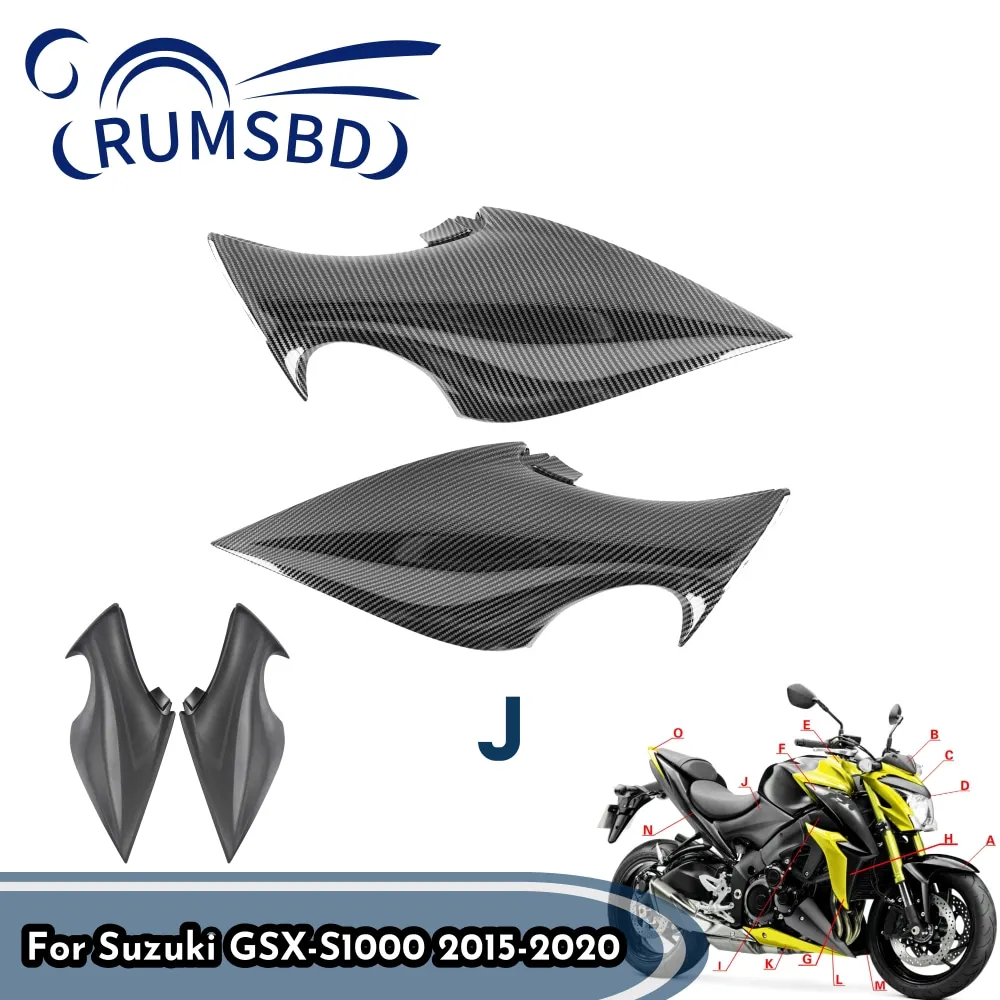 GSXS1000 Motorcycle Front Oil Gas Tank Driver Seat Side Panels Cover Fairing For Suzuki GSX-S1000 GSX S1000 GSXS 1000 2015-2020